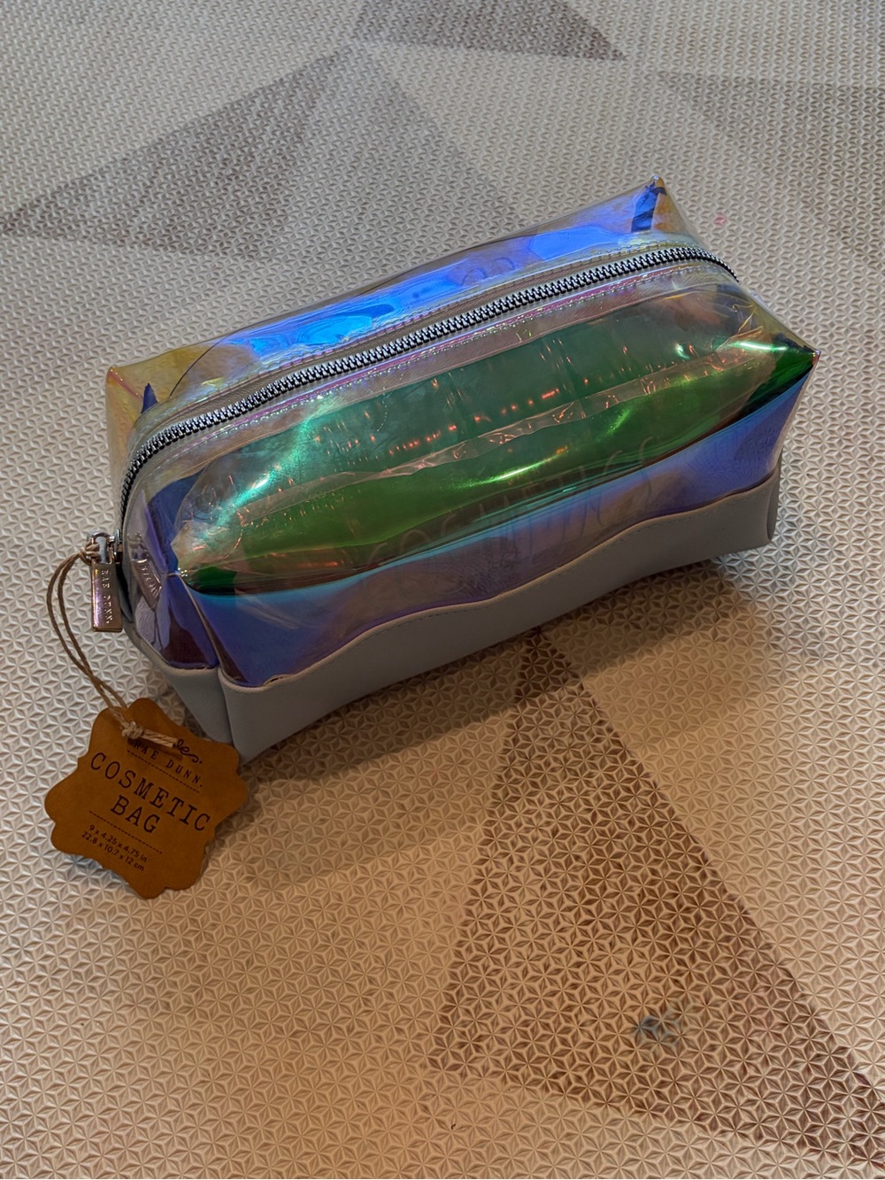 Rae Dunn Iridescent Cosmetics Bag (NWT) - Picture 4 of 4
